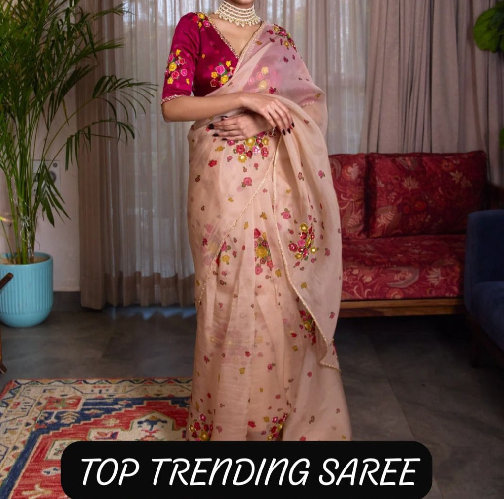 Cool Summer Saree- Inspired by Celebrity