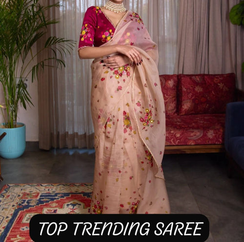 Cool Summer Saree- Inspired by Celebrity